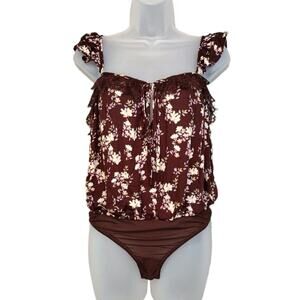 4-Piece Trendy Top & Bodysuit Bundle – Size S – Free People, AFRM, Sanctuary
